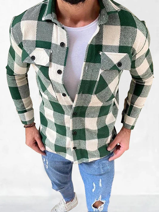 Franklin - chemise à carreaux élégante pour l'hiver