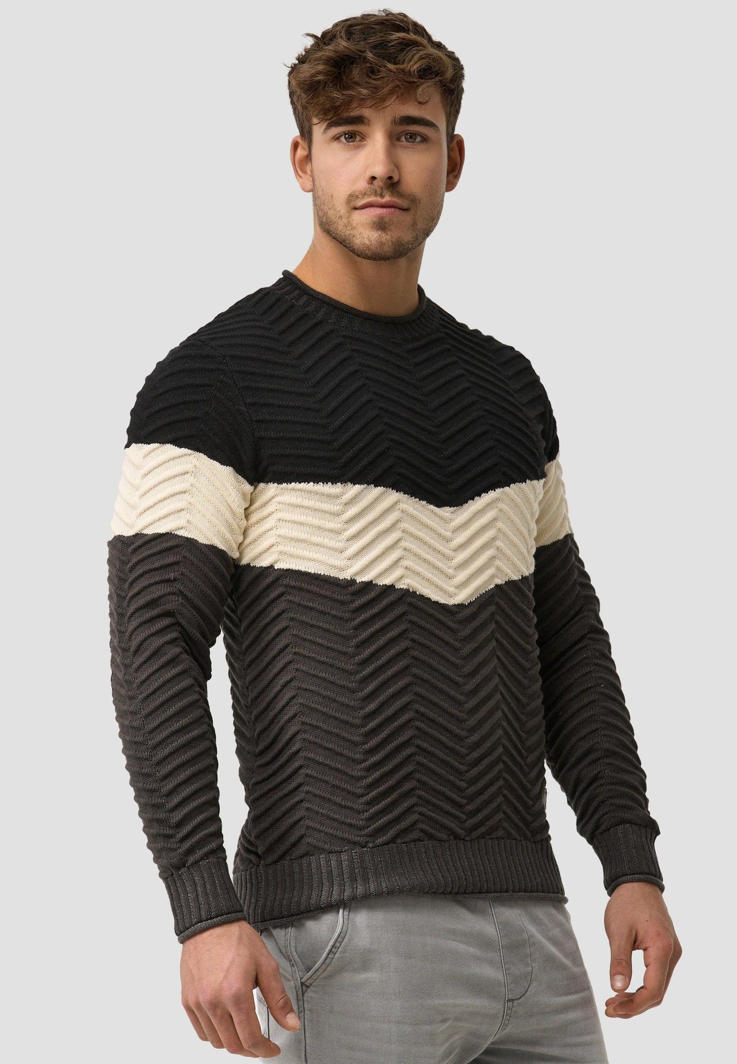 Alaric - sweat à capuche stylé pour hommes (design italien)