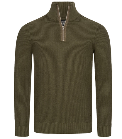 TOMMY - Pull zippé stylé pour hommes (design italien)