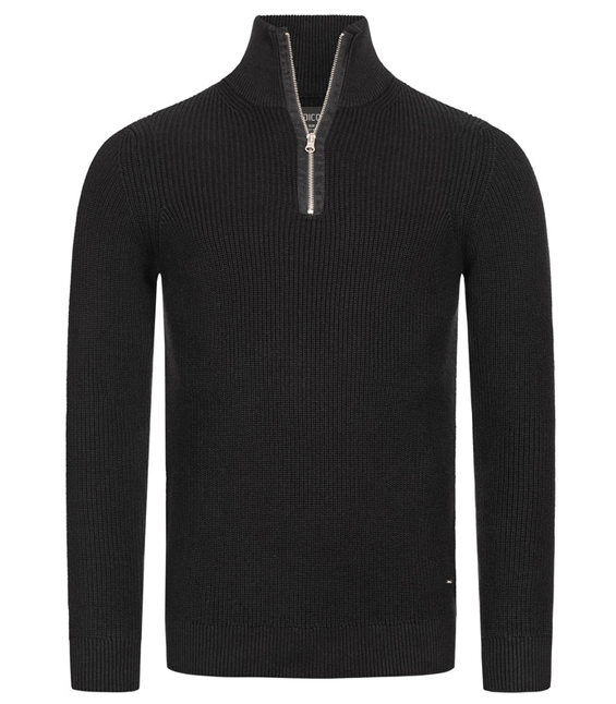 TOMMY - Pull zippé stylé pour hommes (design italien)