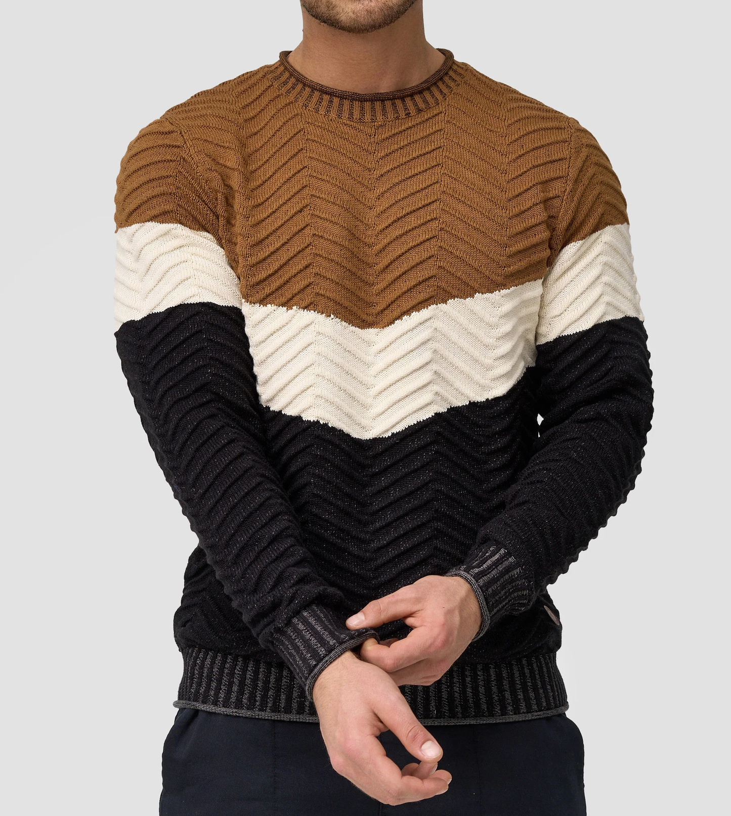 TOMMY - Pull en coton stylé pour hommes (design italien)