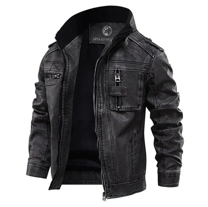 Alexander - blouson en cuir de moto de haute qualité pour hommes