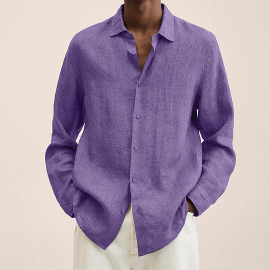 Chemise en lin élégante pour homme - la légèreté rencontre la polyvalence