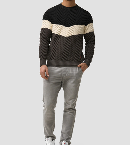 TOMMY - Pull en coton stylé pour hommes (design italien)