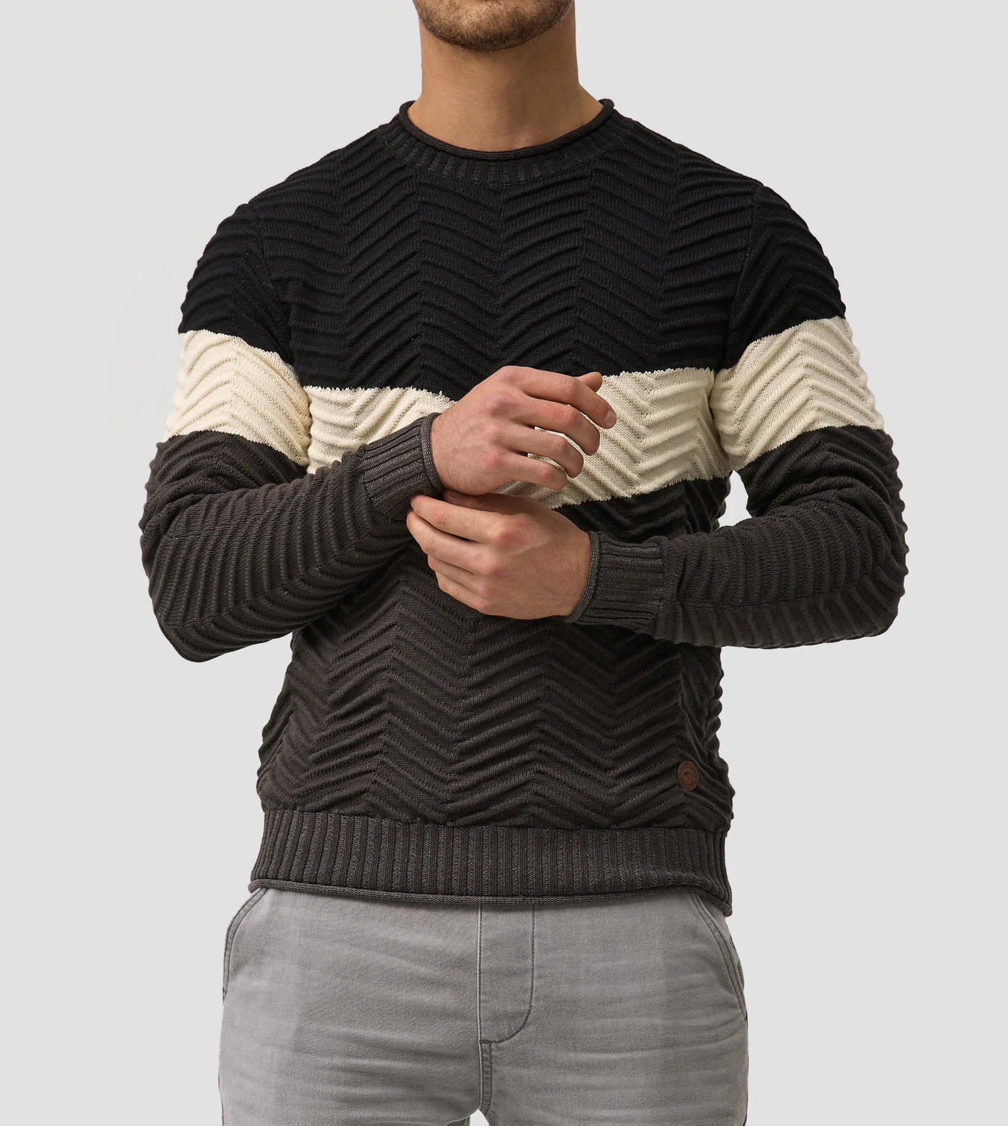 TOMMY - Pull en coton stylé pour hommes (design italien)