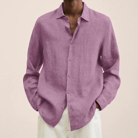 Chemise en lin élégante pour homme - la légèreté rencontre la polyvalence