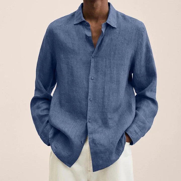 Chemise en lin élégante pour homme - la légèreté rencontre la polyvalence