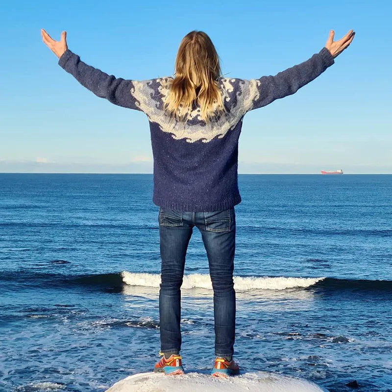 Al - pull rétro chaud pour hommes