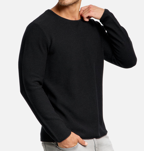 TOMMY - pull-over zippé stylé pour hommes (design italien)