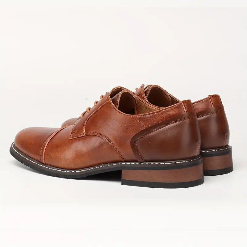 Harrison - solides chaussures derby vintage pour hommes