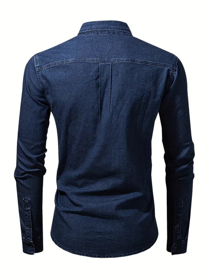 Alexander - chemise en jean à manches longues pour homme