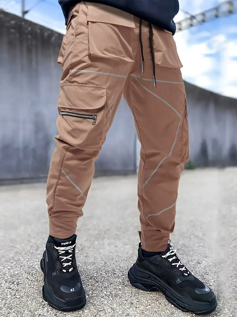 Aarav - pantalon multi-poches au design unique pour hommes