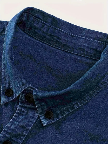 Alexander - chemise en jean à manches longues pour homme