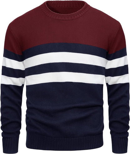 TOMMY - Pull en coton stylé pour hommes (design italien)