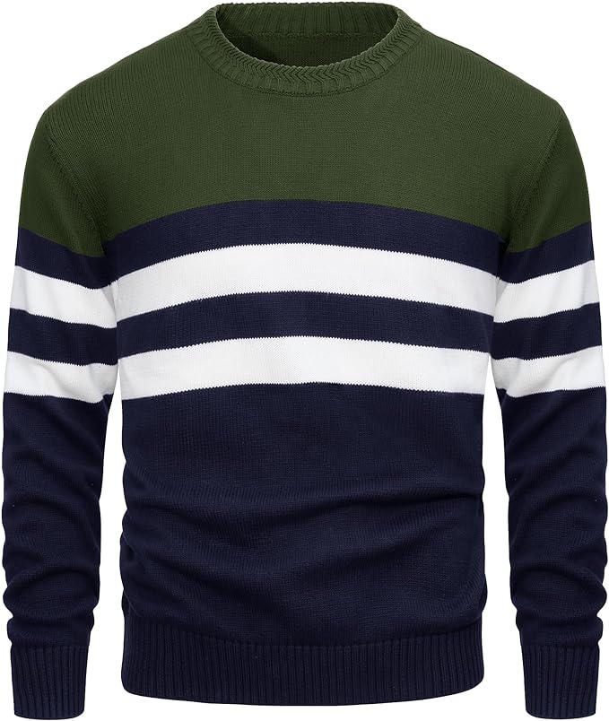 TOMMY - Pull en coton stylé pour hommes (design italien)