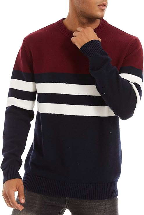 TOMMY - Pull en coton stylé pour hommes (design italien)