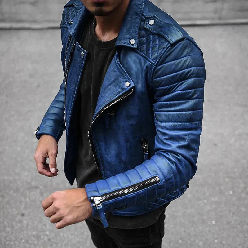 Abe - Veste en cuir pour homme