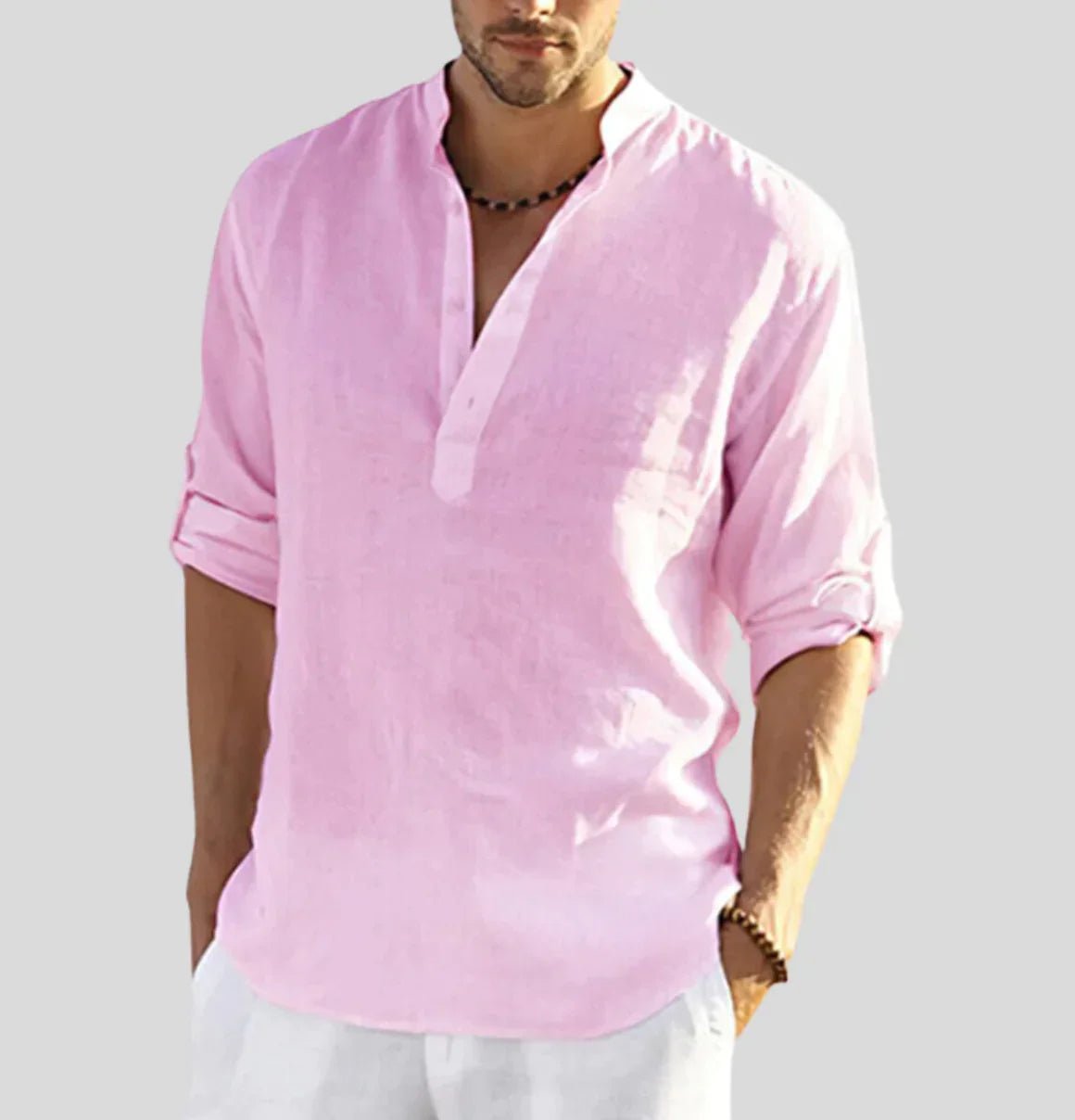 Adriano - Chemise en lin pour homme