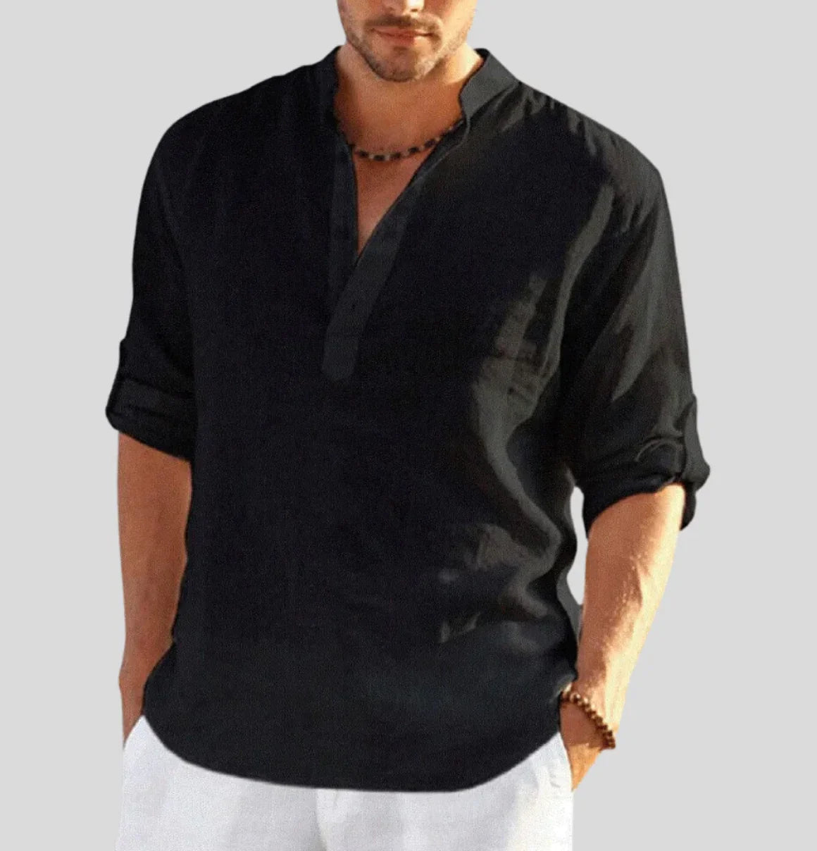 Adriano - Chemise en lin pour homme