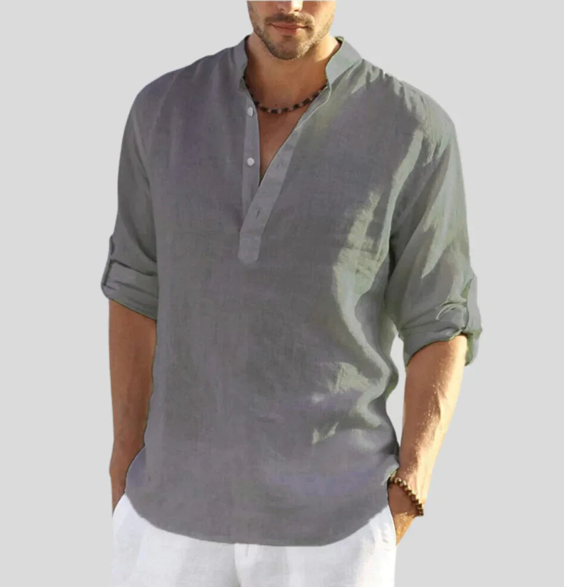 Adriano - Chemise en lin pour homme