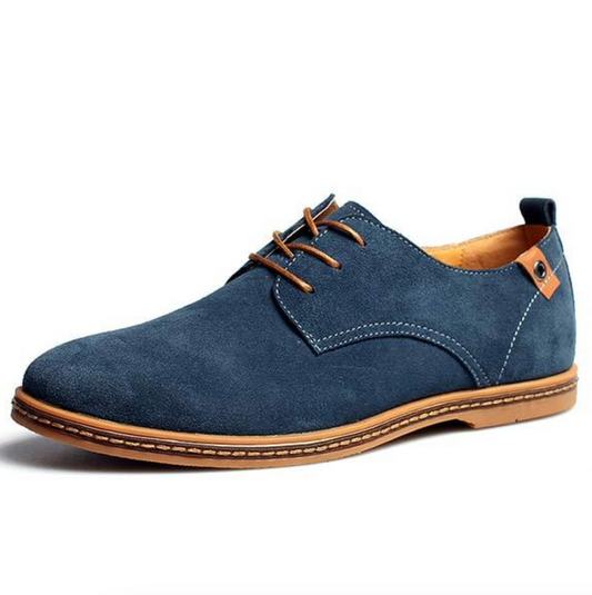 MASSIMO - chaussures élégantes en daim pour hommes