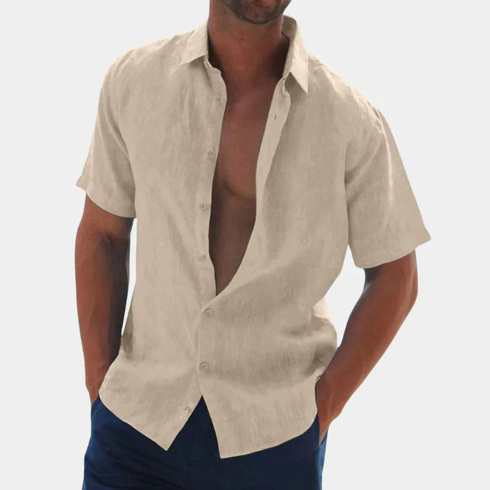 Chemise à manches courtes pour hommes