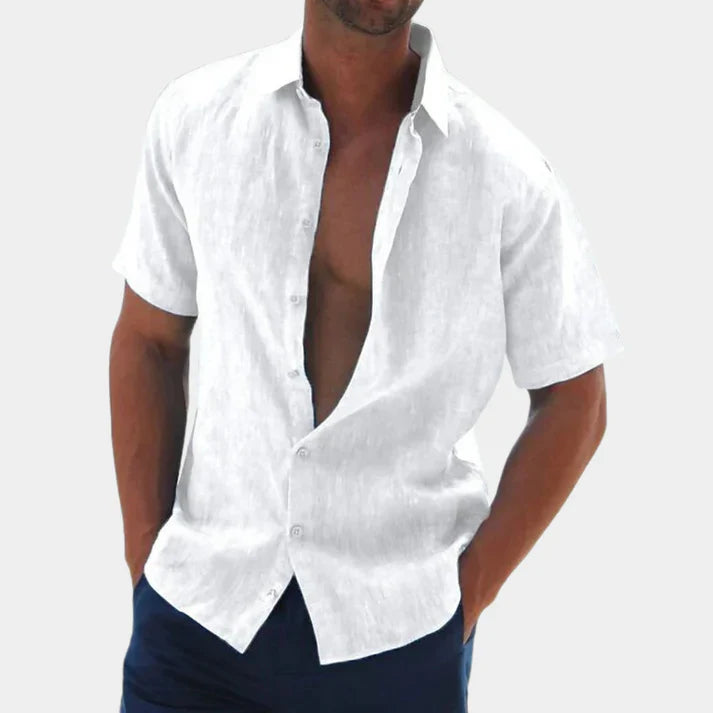 Chemise à manches courtes pour hommes