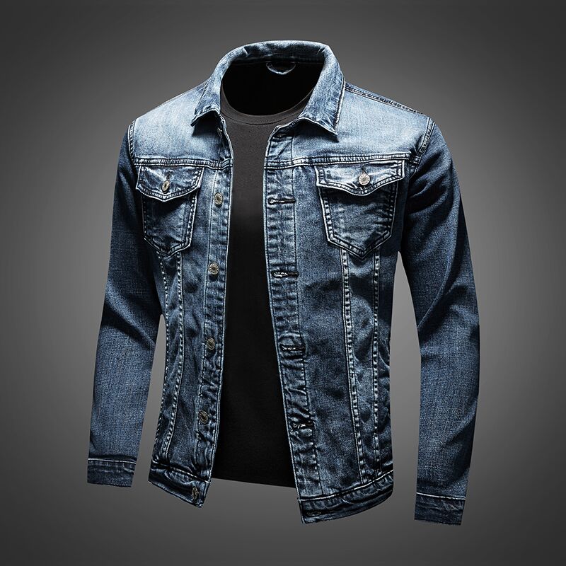 Veste denim stylée - mherk