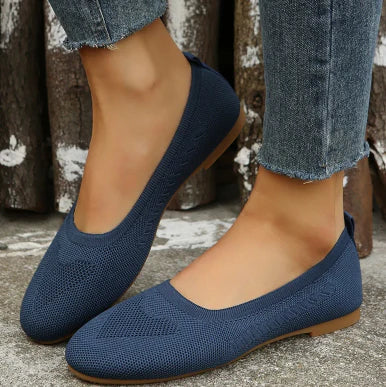 Chaussures orthopédiques plates et respirantes pour femmes