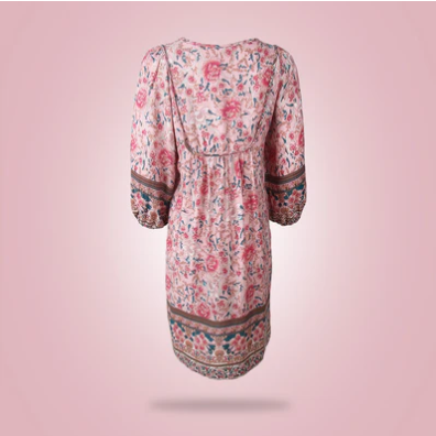 Victoria - Mignonne mini-robe décolletée en V