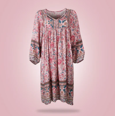 Victoria - Mignonne mini-robe décolletée en V