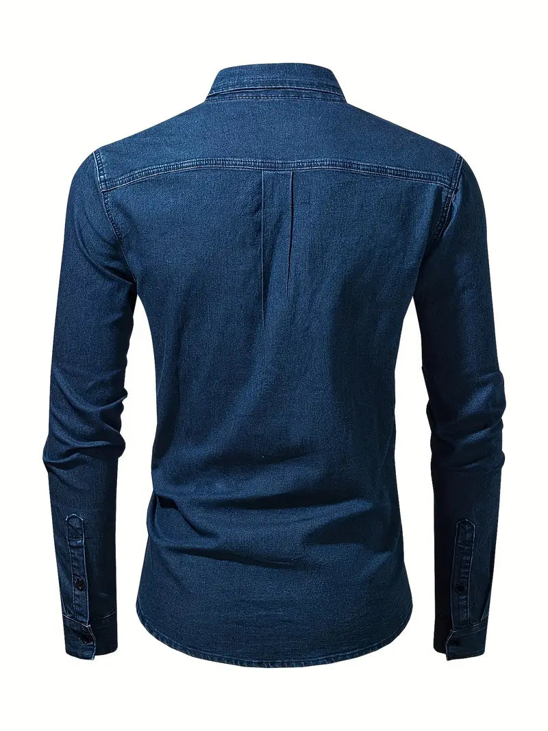 Alexander - chemise en jean à manches longues pour homme