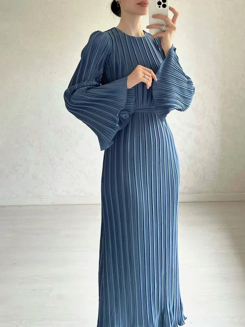 Victoria - Robe maxi évasée pour femme