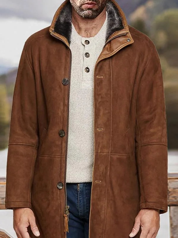 Timothy - veste d'hiver longue, pelucheuse et imperméable