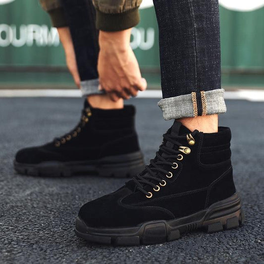 ADNAN - Bottes en cuir super confortables et stylées