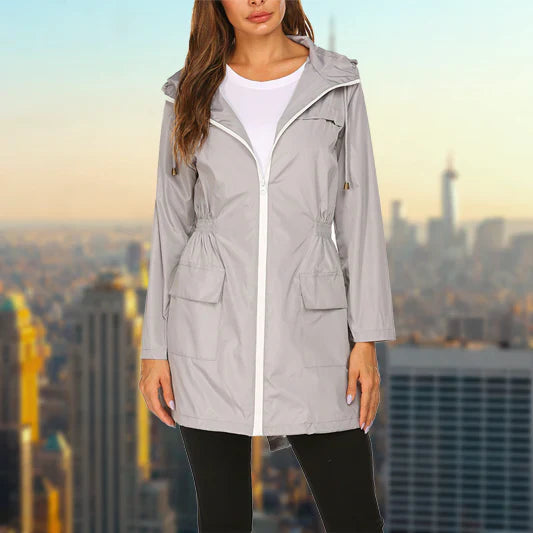 Veste de pluie imperméable pour femmes en extérieur