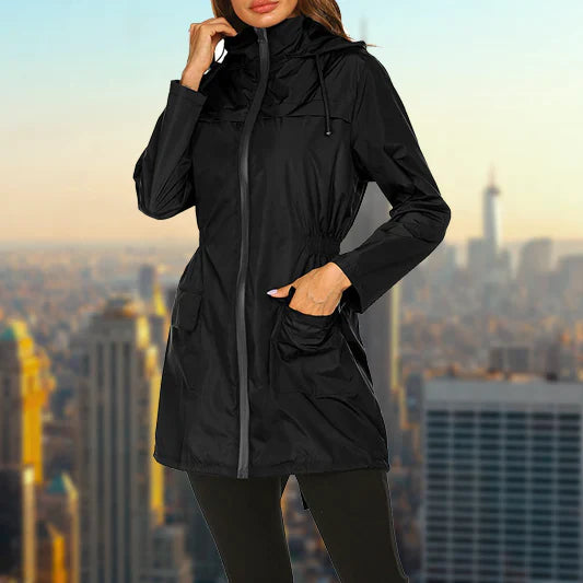 Veste de pluie imperméable pour femmes en extérieur