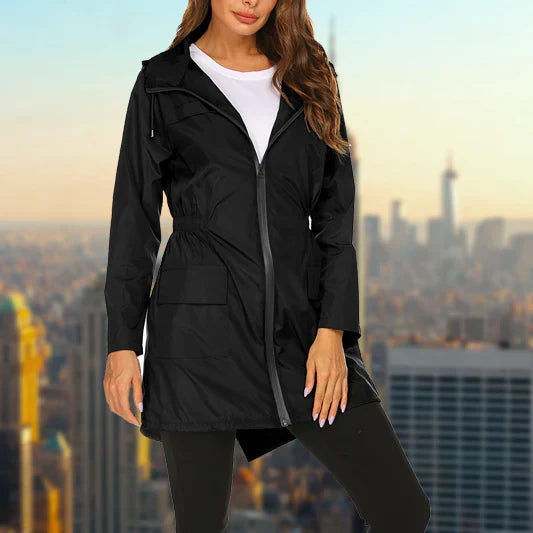 Veste de pluie imperméable pour femmes en extérieur