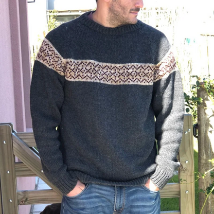 Xavier - pull-over rayé pour homme